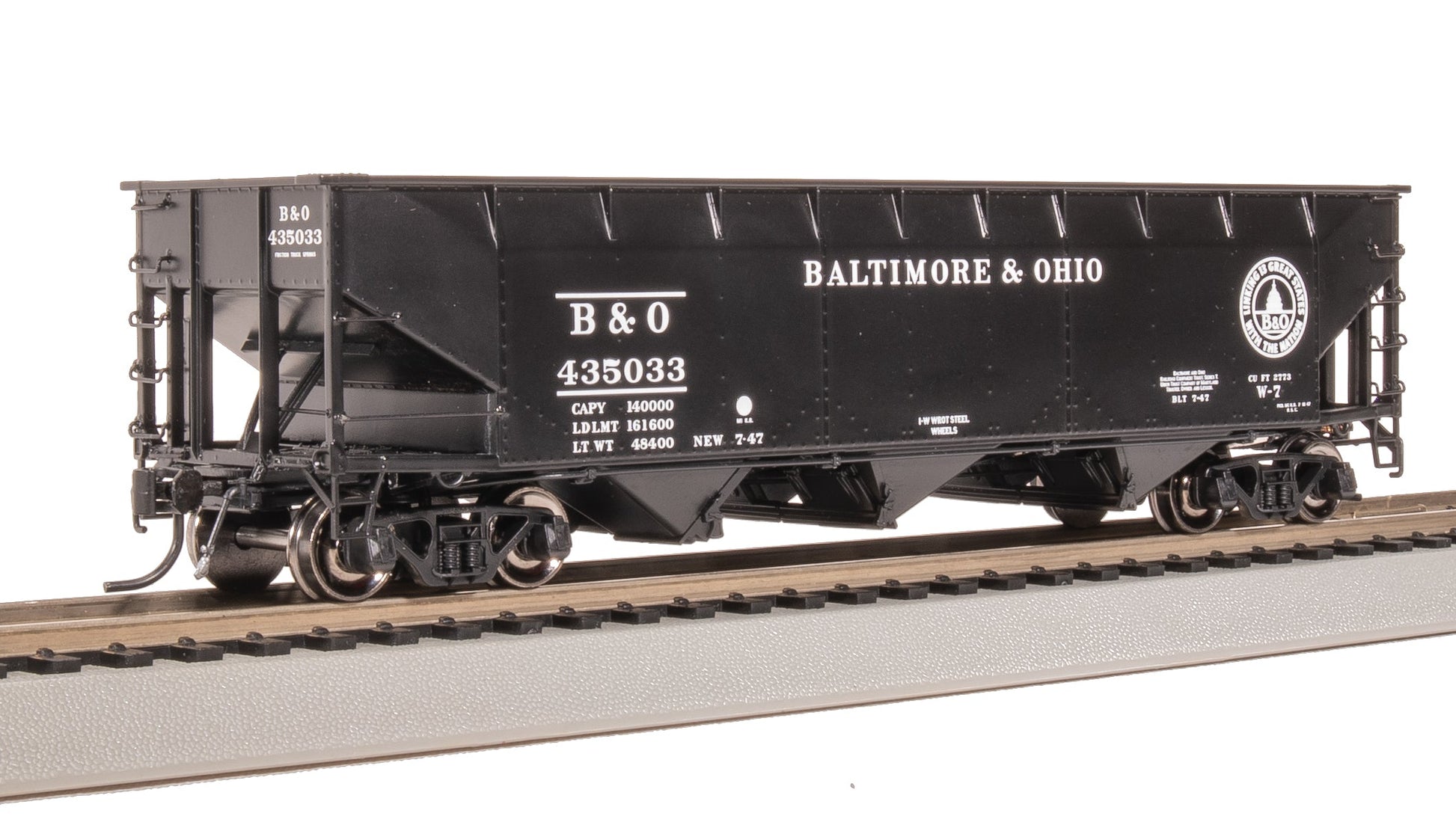 Broadway Limited 8104 HO Baltimore & Ohio AAR 70-Ton Triple Hopper #435067