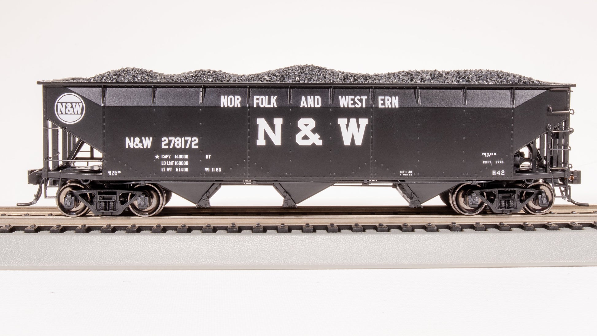 Broadway Limited 8116 HO Norfolk & Western AAR 70-Ton Triple Hopper #278260