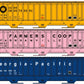 Accurail 8127 HO Scale Pullman Std Covered Hopper Car Kit (Set of 3)