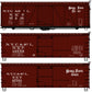 Accurail 8140 HO Scale Nickel Plate Road 36' Fowler & Wood Boxcar Kit (Set of 3)