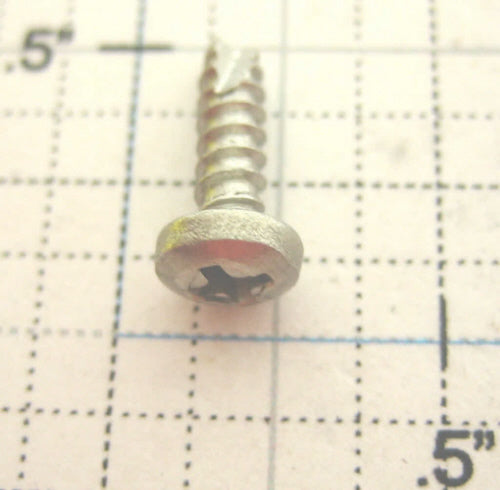 Lionel 818-5101-7 #4 x 3/8" Steel Phillips Pan Head Self-Tapping Screw