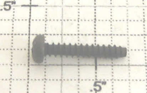 Lionel 818-5101-112 4x5/8" Black Phillips Binding Head Self Tapping Screw