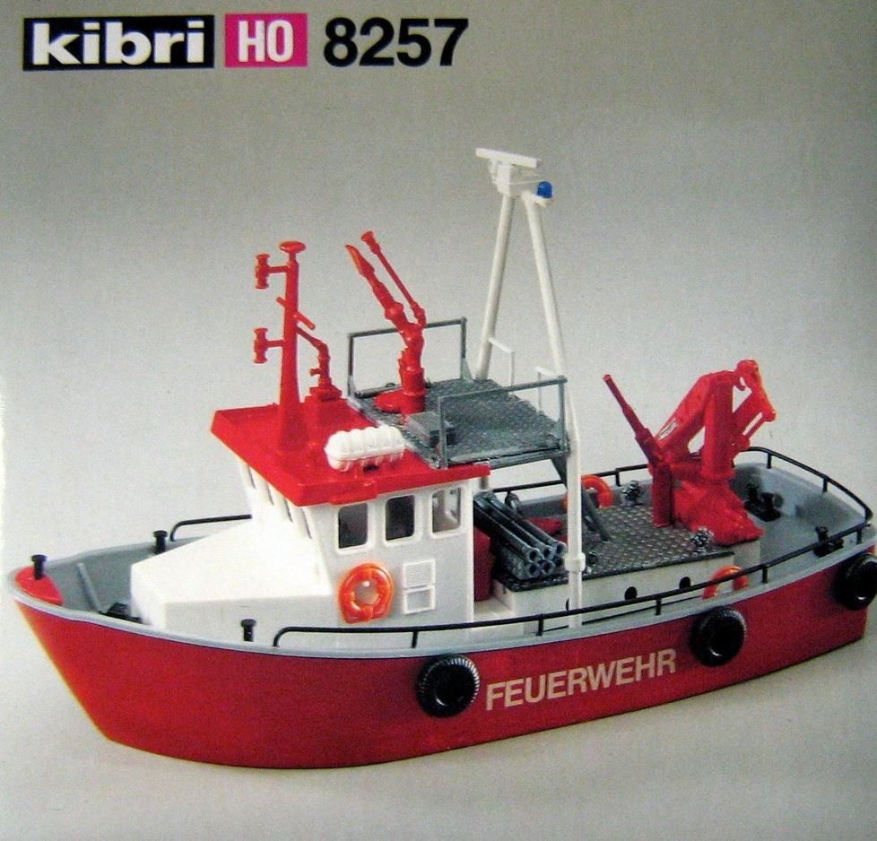 Kibri 8257 HO Fire Department Boat