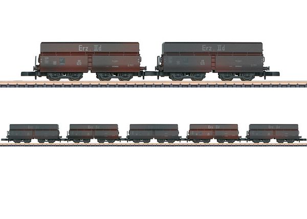 Marklin 82801 Z German Federal RR DB Ore Transport Freight Car Set (Set of 5)