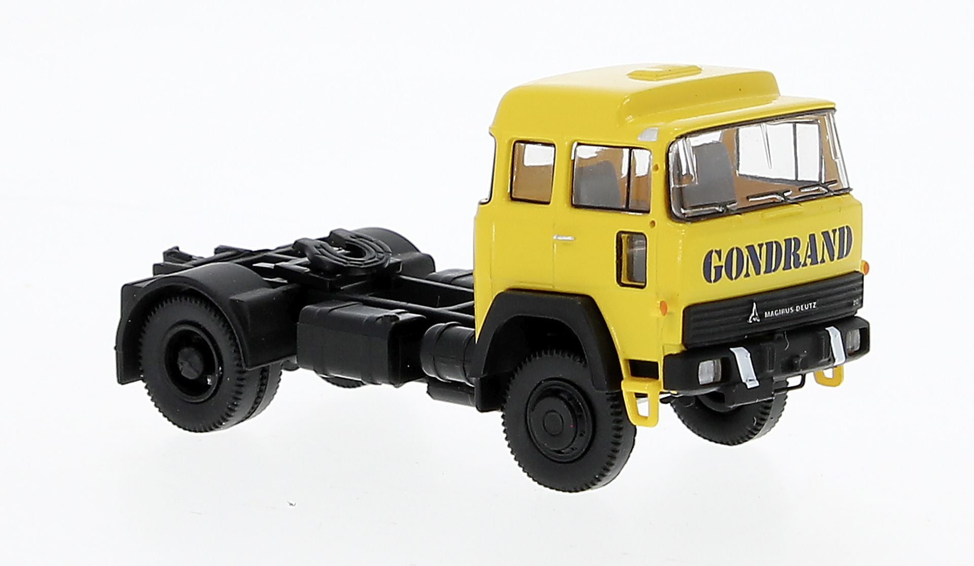 Brekina Automodelle 83290 HO Assembled Gondrand 974 Magirus 310 D Tractor Only