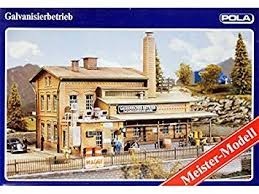 Pola 840 HO Scale Galvanizing Plant Works Plastic Building Kit