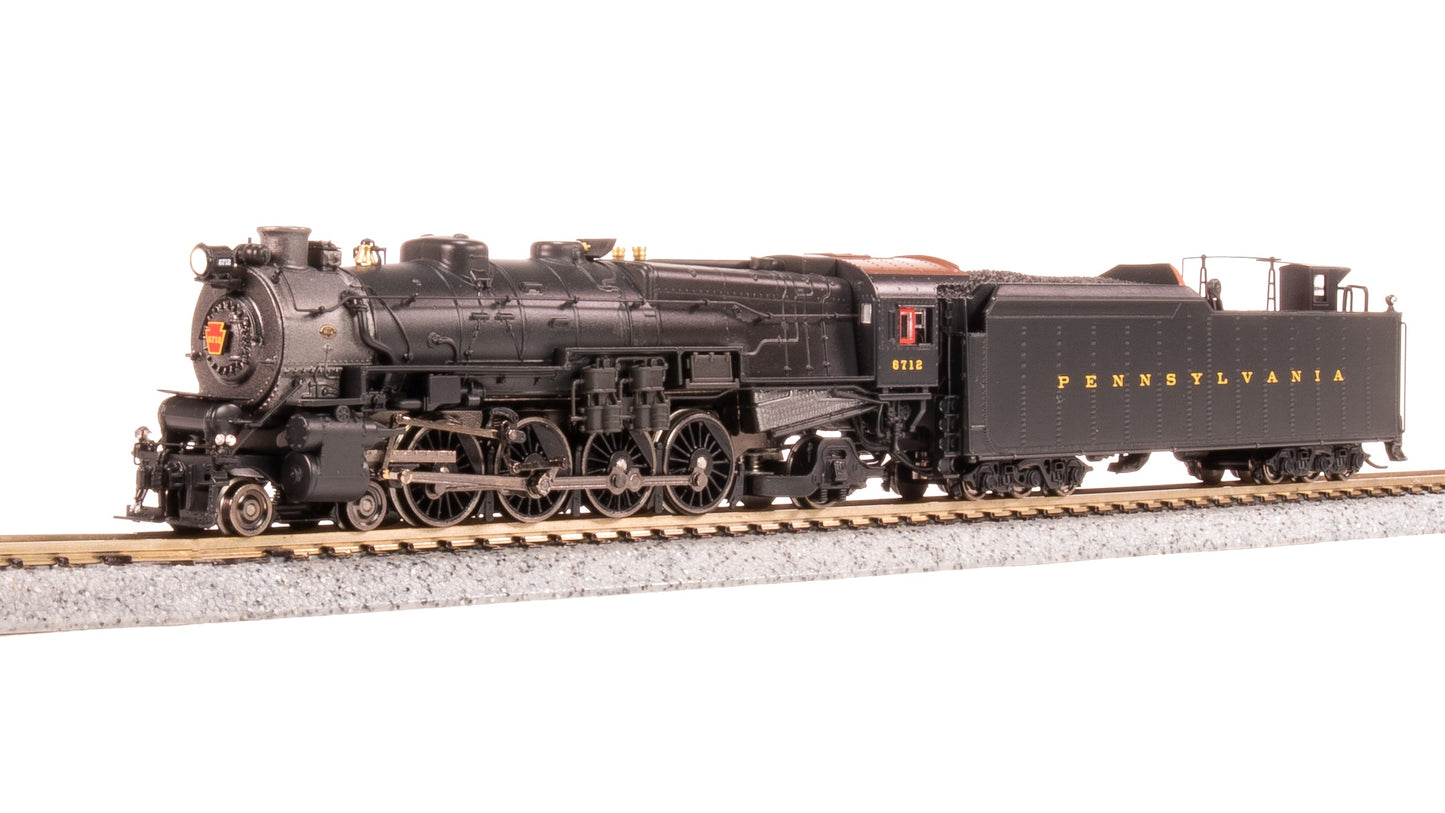 Broadway Limited 8493 N PRR M1a 4-8-2 Steam Locomotive No-Sound/DCC-Ready #6712