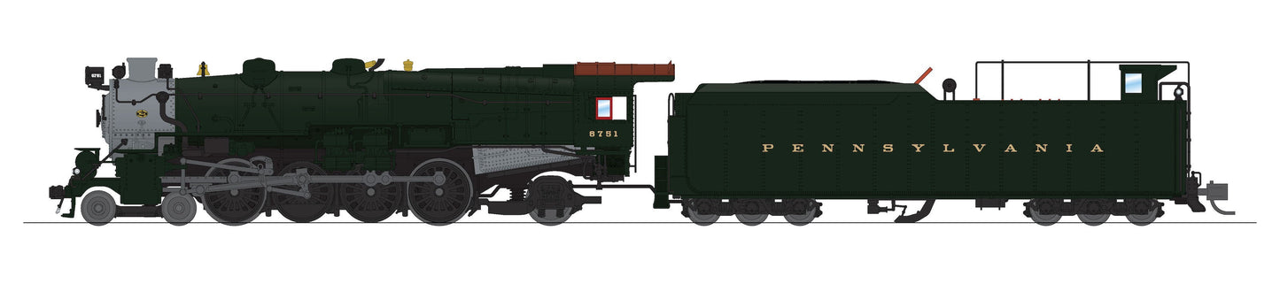 Broadway Limited 8510 N PRR M1a 4-8-2 Steam Locomotive Sound/DC/DCC #6751