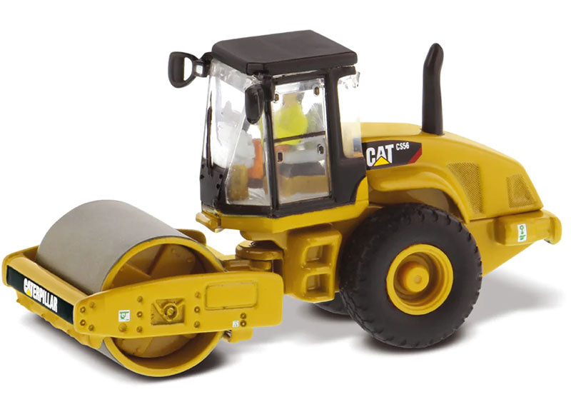 DieCast Masters 85246 1:87 Caterpillar CS56 Smooth Drum Vibratory Soil Compactor