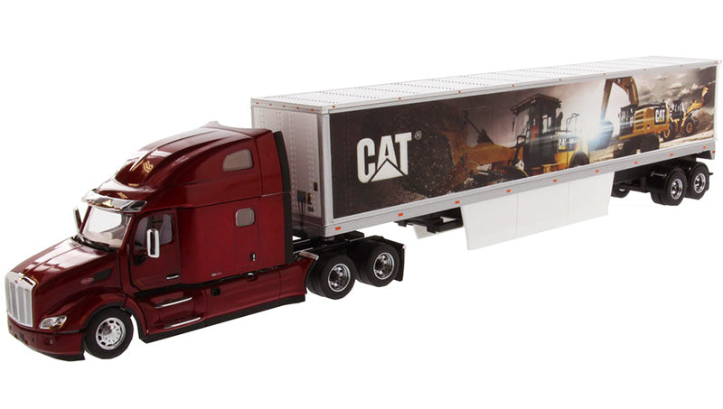 Die Cast Masters 85665 1:50 Peterbilt 579 Sleeper Cab w/Dry Van Trailer
