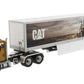 DieCast Masters 85666 1:50 Caterpillar CT660 Day Cab with Mural Dry Van Trailer