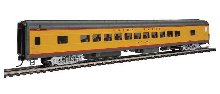 Walthers 920-18503 HO Union Pacifc 85' ACF 44-Seat Coach Lighted Katy Flyer LN/Box
