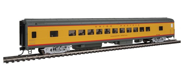 Walthers 920-18505 HO Union Pacific Sunshine 85' ACF 44-Seat Lighted Coach LN/Box