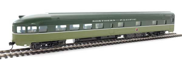 Walthers 910-30368 HO Northern Pacific 85' Budd Observation Ready To Run LN/Box