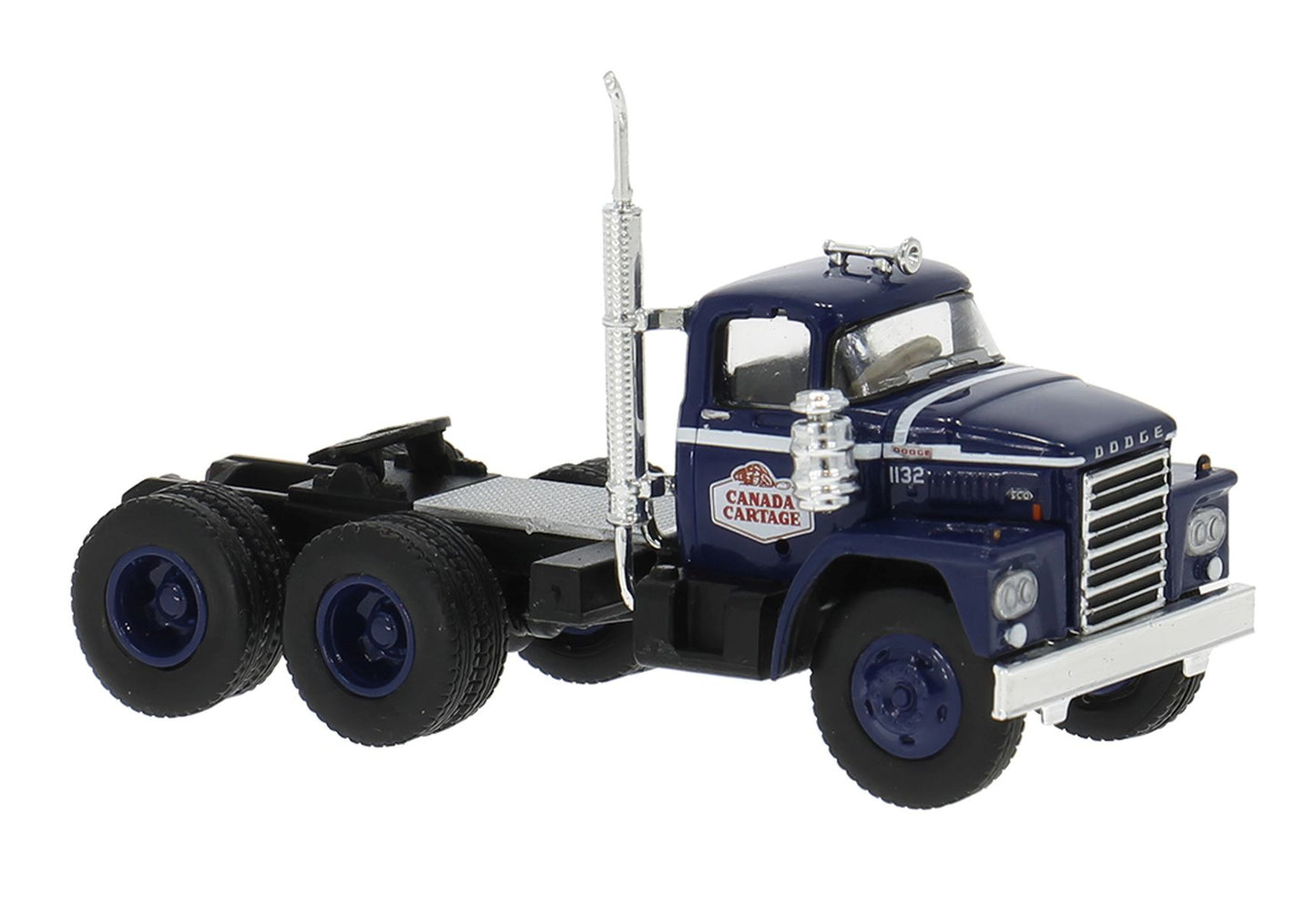Brekina Automodelle 86307 HO Canada Cartage Dodge LCF CT900 Semi Tractor Only