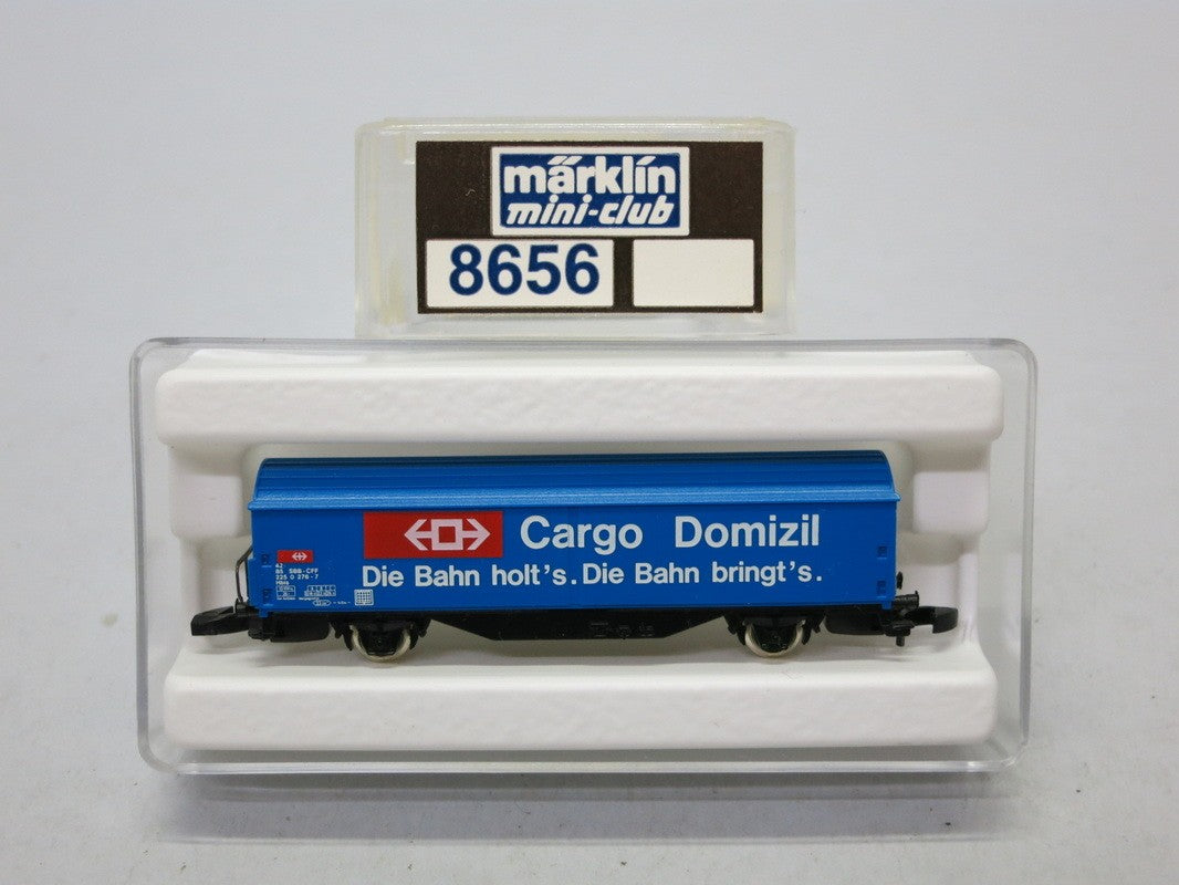 Marklin 8656 Z Scale Mini-Club SBB CFF Cargo Domicile Car LN/Box
