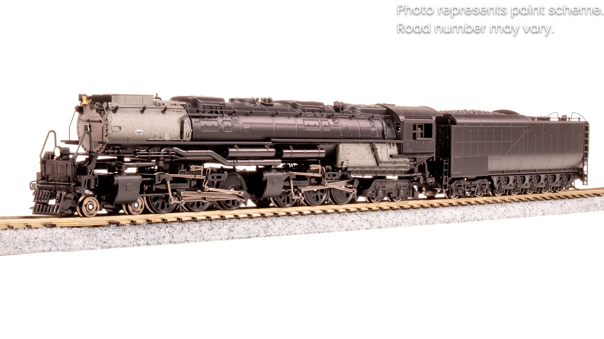 Broadway Limited 8661 N Unlettered UP Challenger 4-6-6-4 Steam Loco w/ Tender