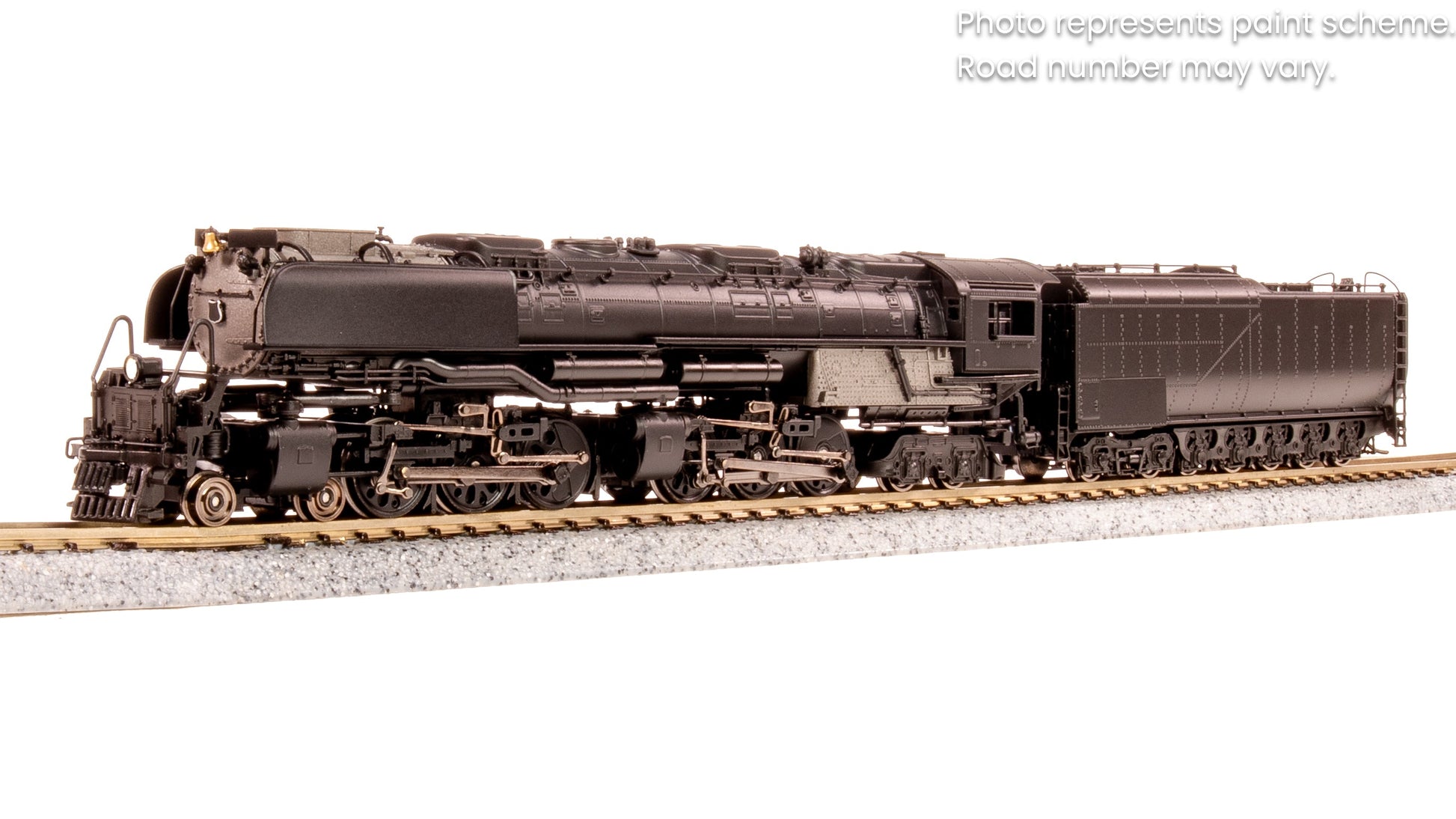 Broadway Limited 8662 N Unlettered UP Challenger 4-6-6-4 Steam Loco w/ Tender