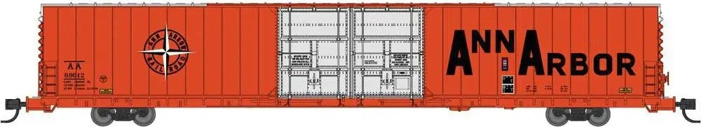 Bluford Shops 86711 N Ann Arbor PS 86' Auto Parts Double-Door Boxcar #69006