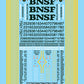 Microscale 87-1023 HO BNSF Heritage I Scheme Diesels 1996+ Waterslide Decal