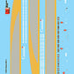 Microscale 87-1153 HO 2001+ VIA Rail P42DC Diesel (2002+) Decal Sheet