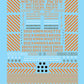 Microscale 87-71 HO SP Tiger Stripe Diesels (Pre-1959) Decal Sheet