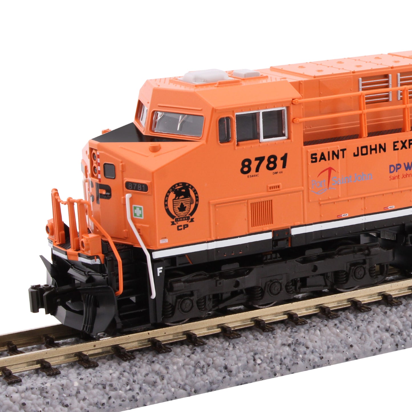 Kato 176-8961-S N CP Hapag-Lloyd ES44AC Diesel Locomotive with Sound #8781