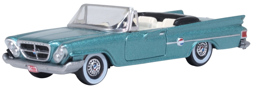 Oxford Diecast 87CC61005 1:87 1961 Chrysler 300 Convertible Diecast Model Car