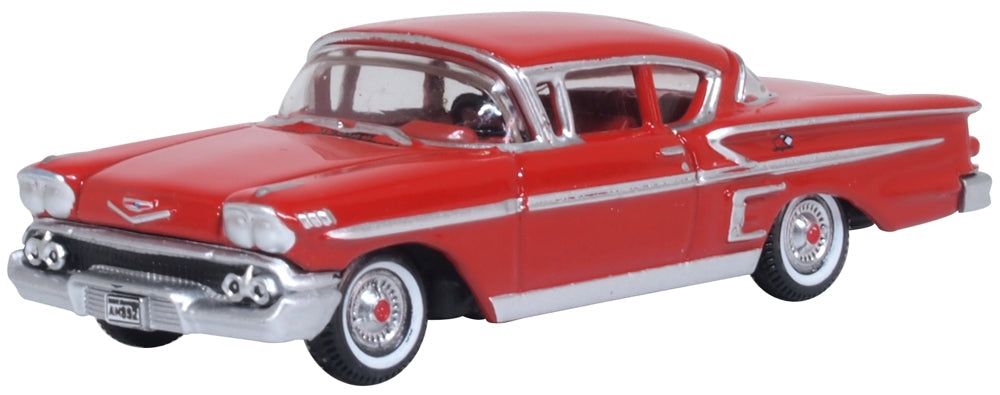 Oxford Diecast 87CIS58003 1:87 1958 Chevrolet Impala Sport Coupe Diecast Car