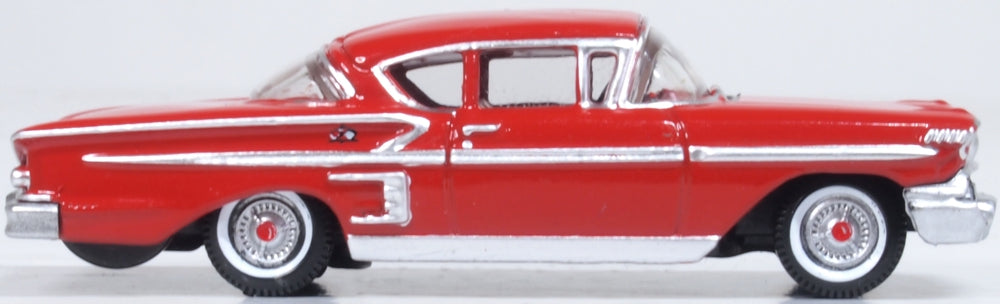 Oxford Diecast 87CIS58003 1:87 1958 Chevrolet Impala Sport Coupe Diecast Car