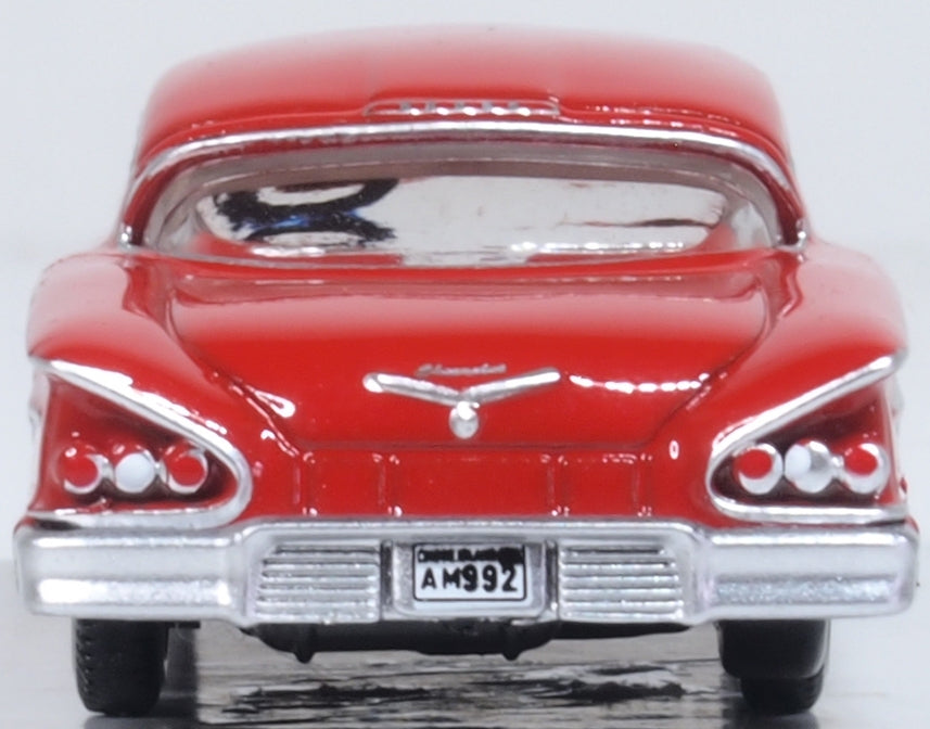 Oxford Diecast 87CIS58003 1:87 1958 Chevrolet Impala Sport Coupe Diecast Car