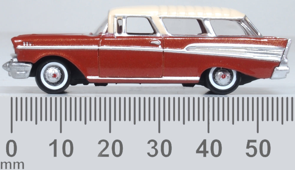 Oxford Diecast 87CN57008 1:87 1957 Chevrolet Nomad Diecast Model Car