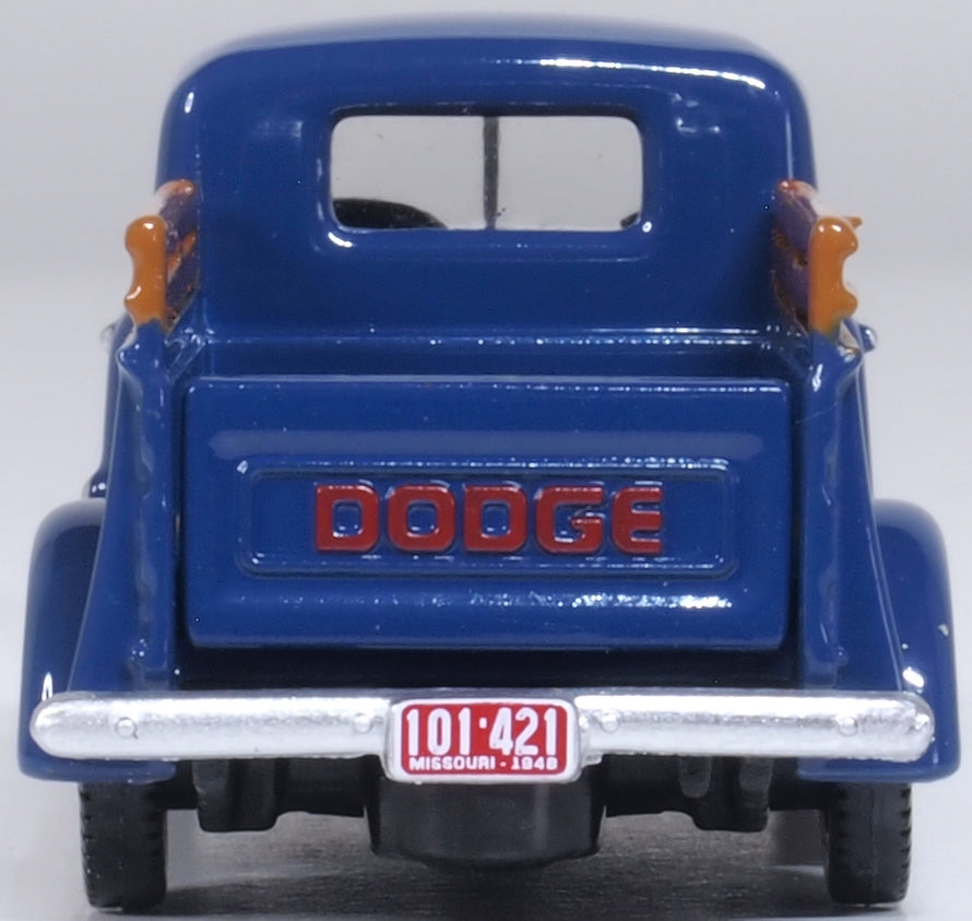 Oxford Diecast 87DP48006 1:87 1948 Dodge B-1B Pickup Truck Diecast Model Car