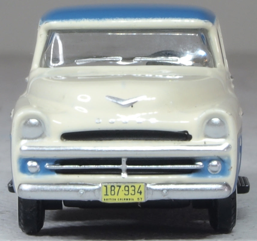 Oxford Diecast 87DP57005 1:87 1957 Dodge D100 Sweptside Pick Up Truck Diecast
