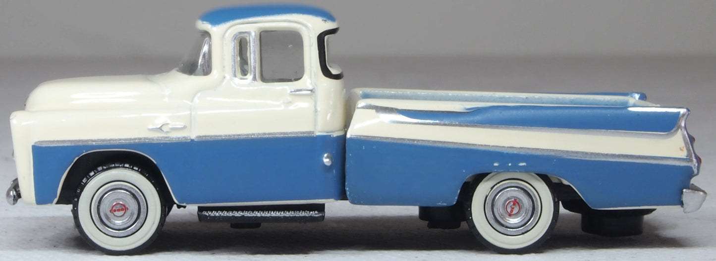 Oxford Diecast 87DP57005 1:87 1957 Dodge D100 Sweptside Pick Up Truck Diecast