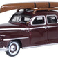 Oxford Diecast 87DS46007 1:87 '46-'48 Desoto Suburban Sedan w/ Canoe Diecast Car