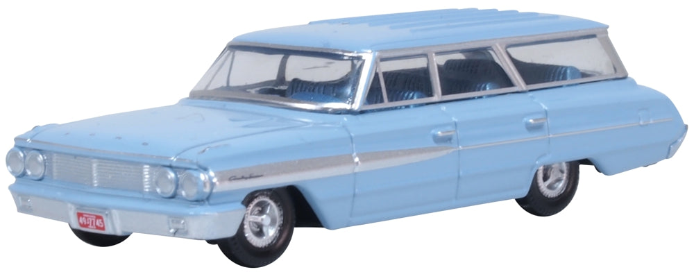Oxford Diecast 87FC64001 1:87 1964 Ford Country Sedan Station Wagon Diecast Car