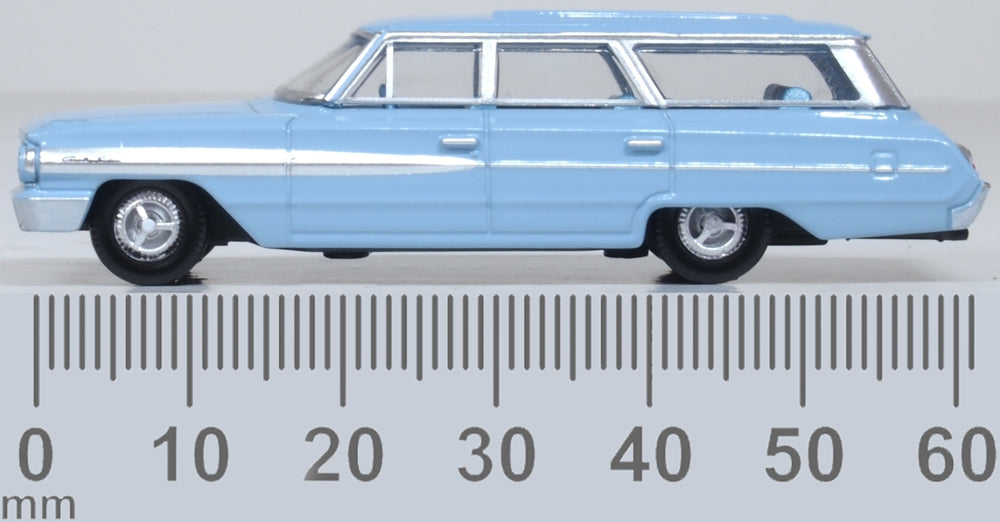 Oxford Diecast 87FC64001 1:87 1964 Ford Country Sedan Station Wagon Diecast Car
