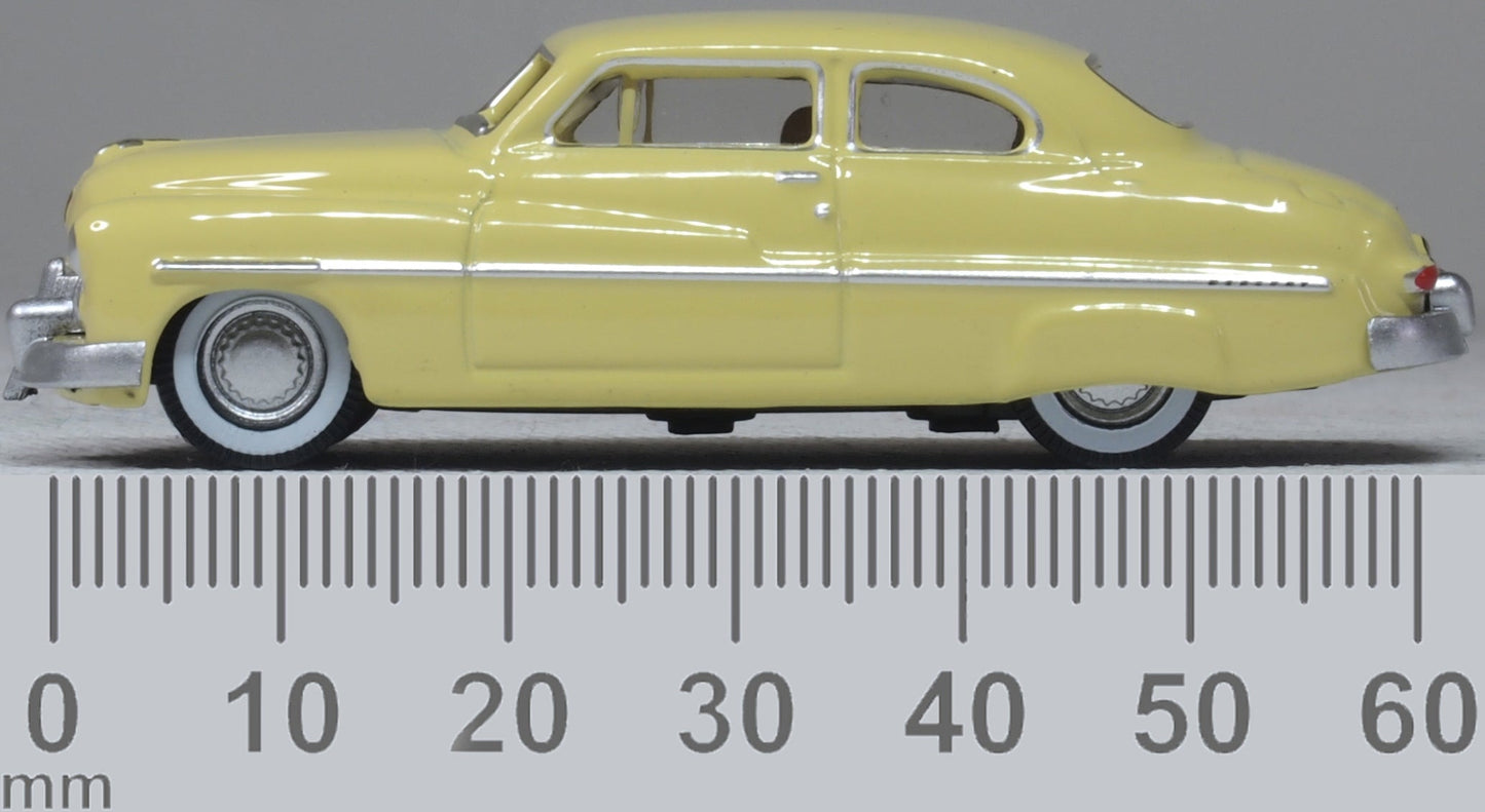 Oxford Diecast 87ME49011 1:87 1949 Mercury Eight Coupe Dieacst Model Car