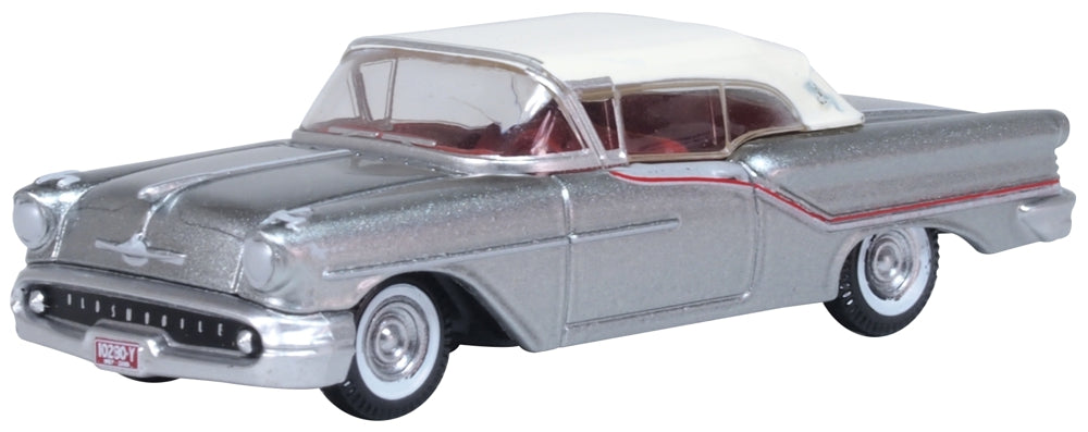 Oxford Diecast 87OC57003 1:87 1957 Oldsmobile 88 Convertible Diecast Model Car