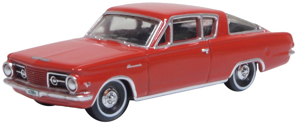 Oxford Diecast 87PB65002 1:87 1965 Plymouth Barracuda Diecast Model Car