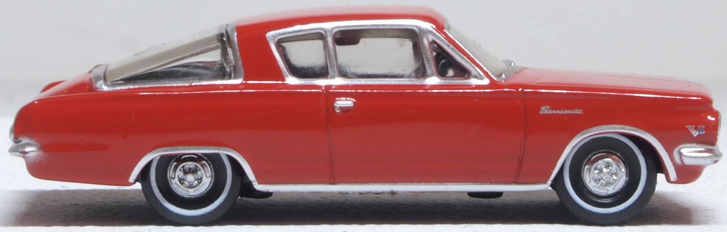 Oxford Diecast 87PB65002 1:87 1965 Plymouth Barracuda Diecast Model Car