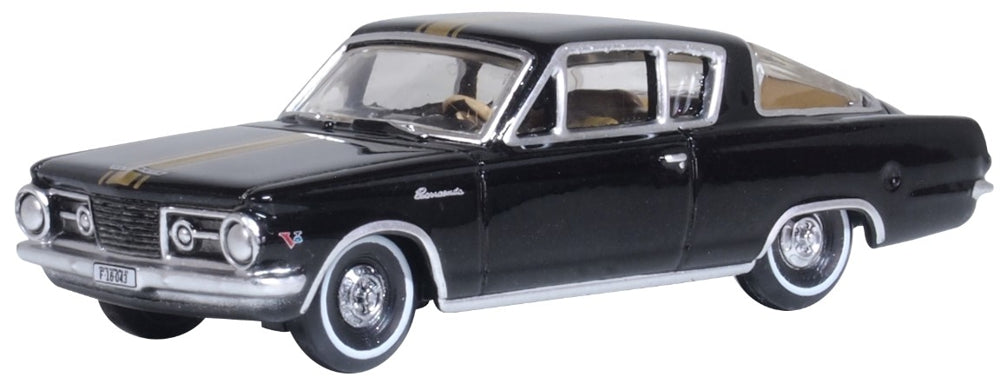 Oxford Diecast 87PB65004 1:87 1965 Plymouth Barracuda Diecast Model Car