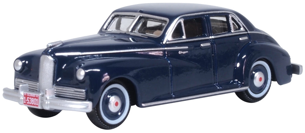 Oxford Diecast 87PC42001 1:87 1942 Packard Clipper Custom Touring Sedan Diecast