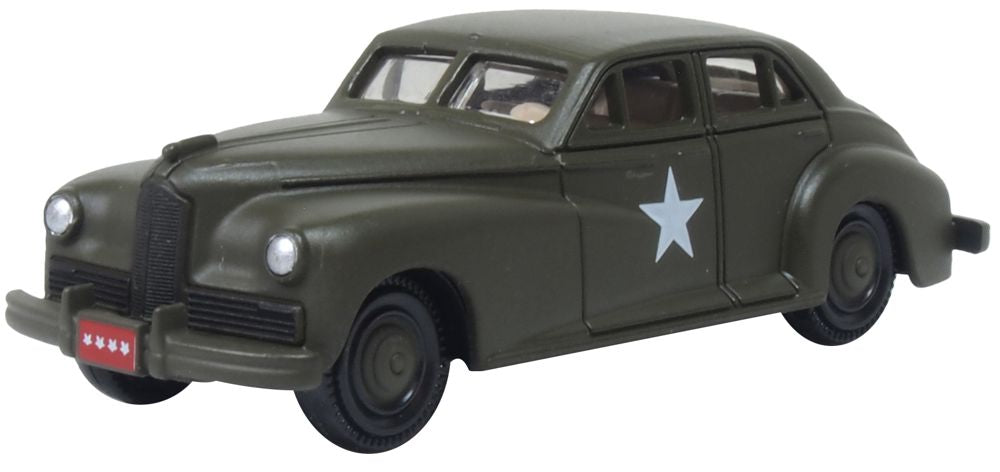 Oxford Diecast 87PC42002 1:87 US Army 1942 Packard Clipper Custom Touring Sedan