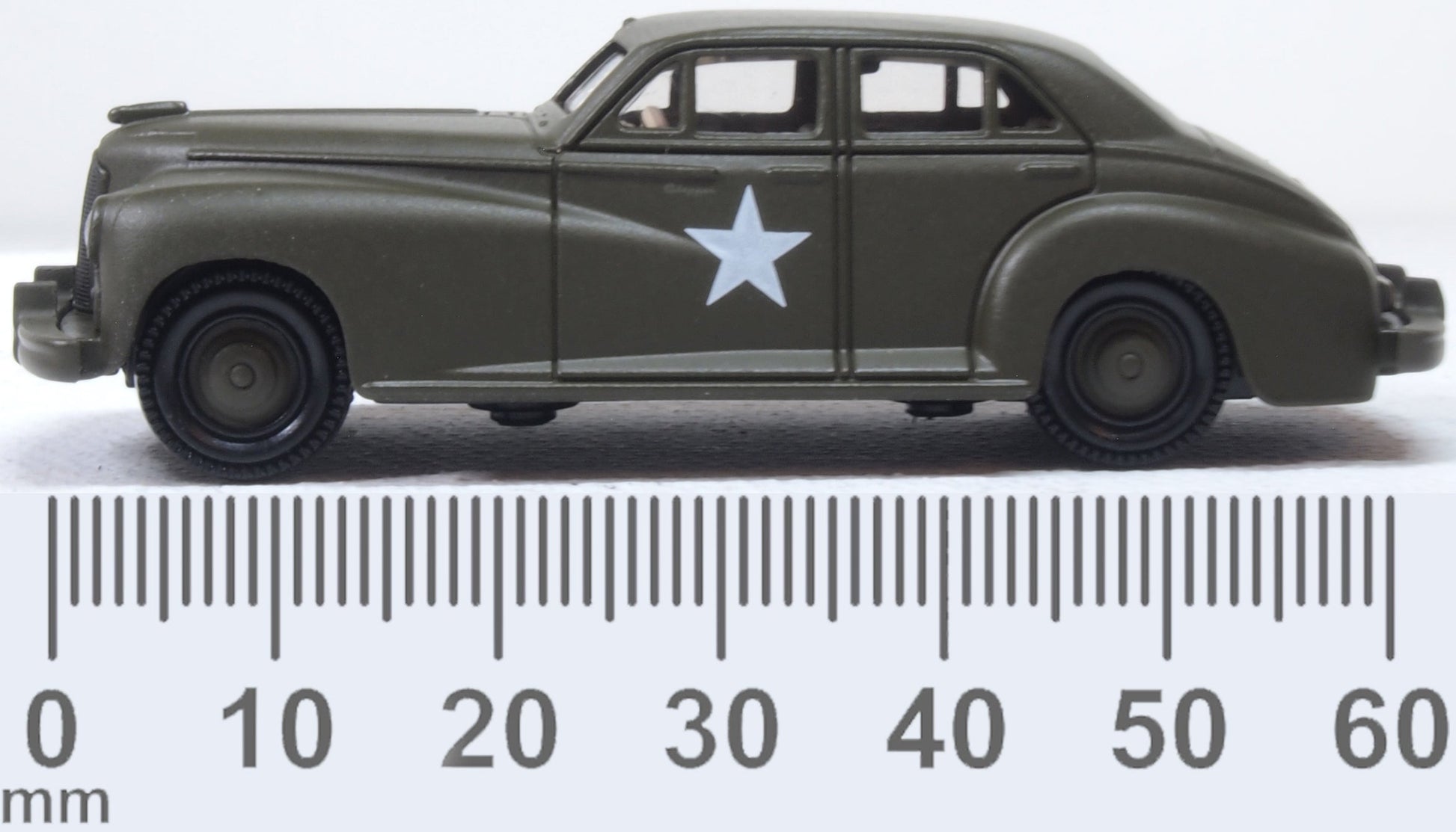 Oxford Diecast 87PC42002 1:87 US Army 1942 Packard Clipper Custom Touring Sedan