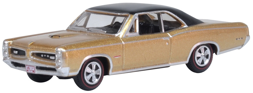 Oxford Diecast 87PG66003 1:87 1966 Pontiac GTO Diecast Model Car