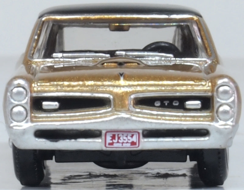 Oxford Diecast 87PG66003 1:87 1966 Pontiac GTO Diecast Model Car