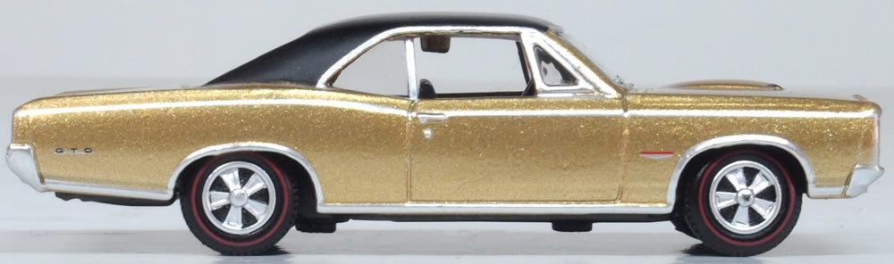 Oxford Diecast 87PG66003 1:87 1966 Pontiac GTO Diecast Model Car