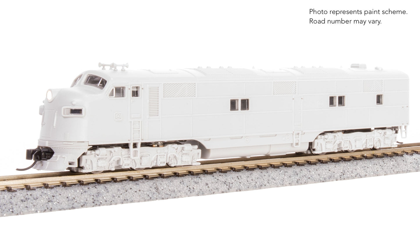 Broadway Limited 8802 N Unpainted EMD E7A Diesel Locomotive No-Sound/DCC-Ready